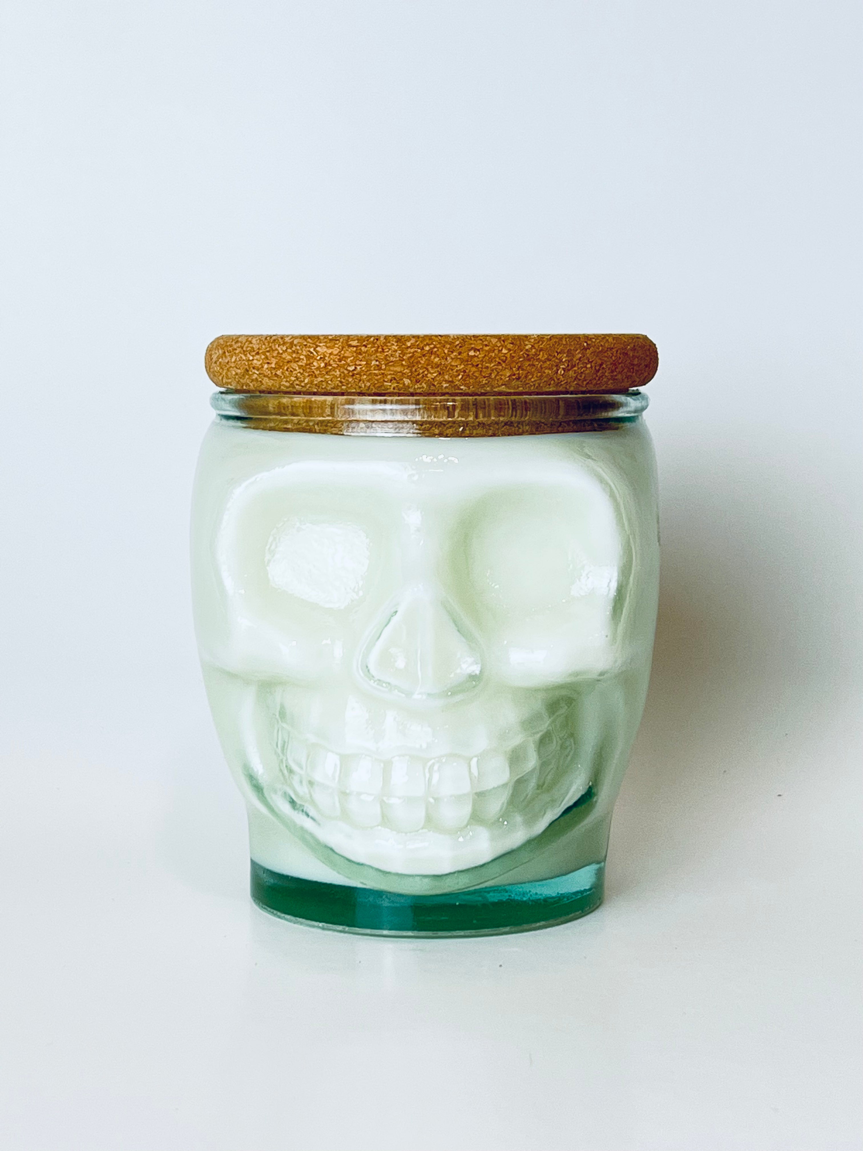 Colored Skull Candle – Dragon Candles